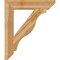 Ekena Millwork Funston Slat Rough Sawn Bracket, Western Red Cedar, 6"W x 34"D x 40"H BKT06X34X40FST06RWR - alternate 4